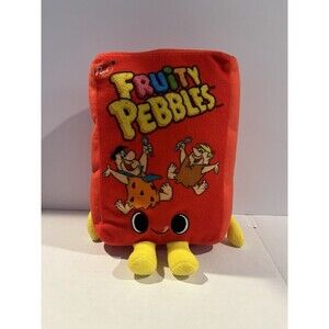 Funko Fruity Pebbles Cereal Box Plush Fred Barney Flintstones Post
